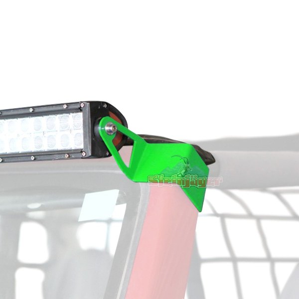 Steinjager® - Windshield Frame 50" 288W Dual Row Neon Green Housing Combo Spot/Flood Beam LED Light Bar Kit