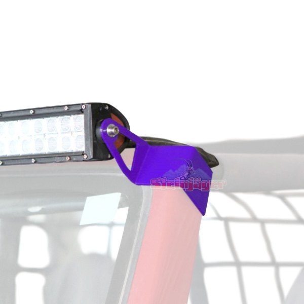 Steinjager® - Windshield Frame 50" 288W Dual Row Sinbad Purple Housing Combo Spot/Flood Beam LED Light Bar Kit