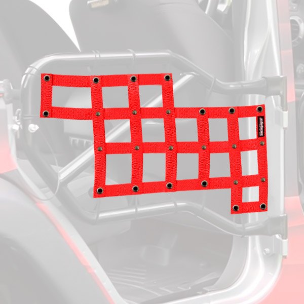 Steinjager® - Red Rear Cargo Design Door Covers