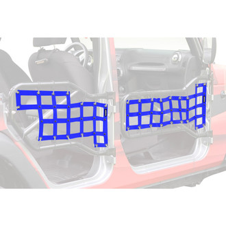 Steinjager® - Blue Front and Rear Cargo Design Door Covers