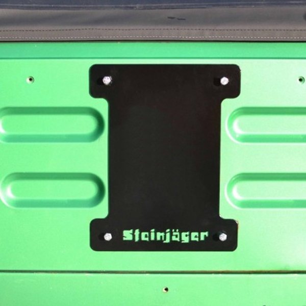 Steinjager® - Black Spare Tire Carrier Delete Plate