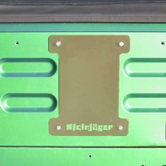 Steinjager® - Military Beige Spare Tire Carrier Delete Plate