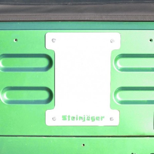 Steinjager® - Cloud White Spare Tire Carrier Delete Plate