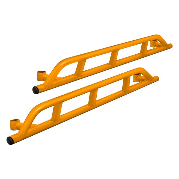 Steinjager® - Bare Knuckles Design Fluorescent Orange Rock Sliders