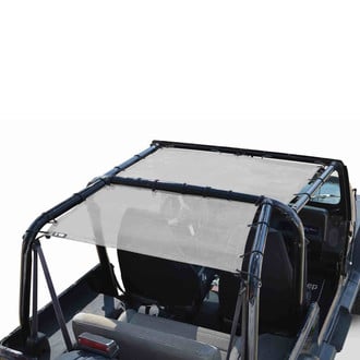 Steinjager® - Teddy™ Family Style Cage White Top Solar Screen