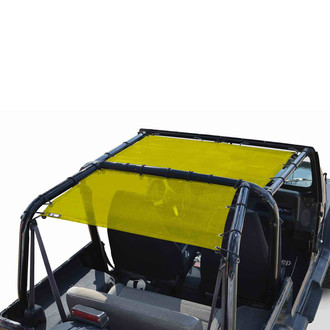 Steinjager® - Teddy™ Family Style Cage Yellow Top Solar Screen