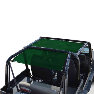 Steinjager® - Teddy™ Family Style Cage Dark Green Top Solar Screen