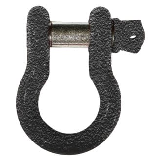 Steinjager® - Textured Black D-Ring Shackle with Screw in Pin
