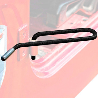 Steinjager® - Wire Design Texturized Black Foot Pegs