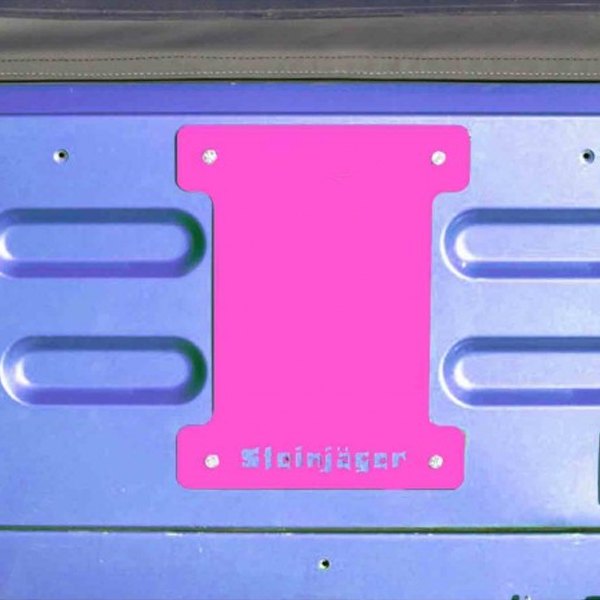 Steinjager® - Hot Pink Spare Tire Carrier Delete Plate