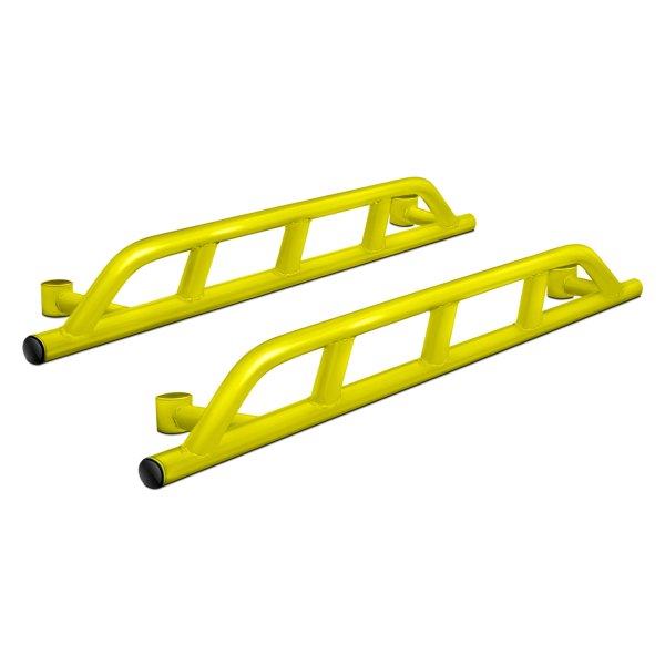 Steinjager® - Bare Knuckles Design Neon Yellow Rock Sliders