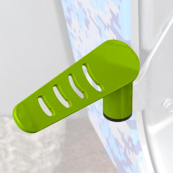 Steinjager® - Metal Design Gecko Green Foot Pegs