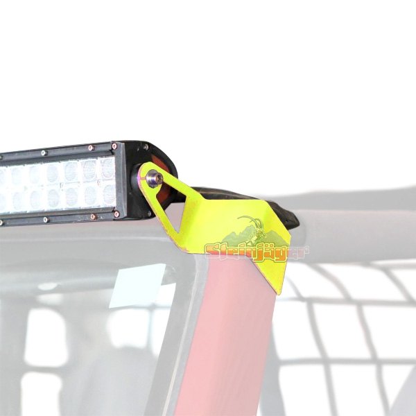 Steinjager® - Windshield Frame 50" 288W Dual Row Neon Yellow Housing Combo Spot/Flood Beam LED Light Bar Kit