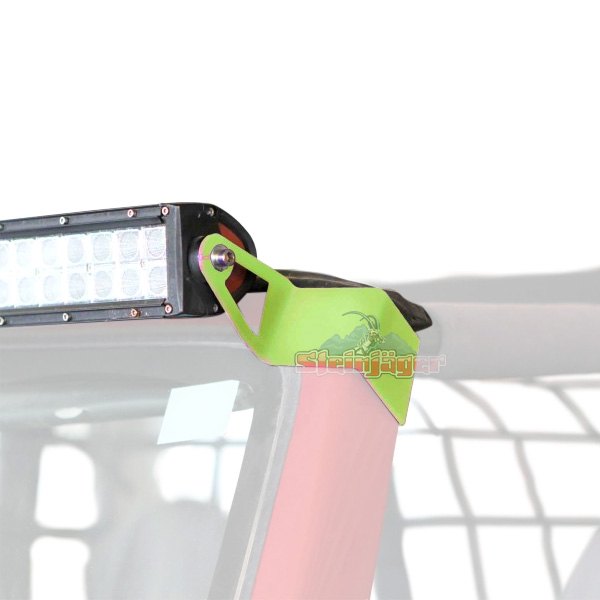 Steinjager® - Windshield Frame 50" 288W Dual Row Gecko Green Housing Combo Spot/Flood Beam LED Light Bar Kit