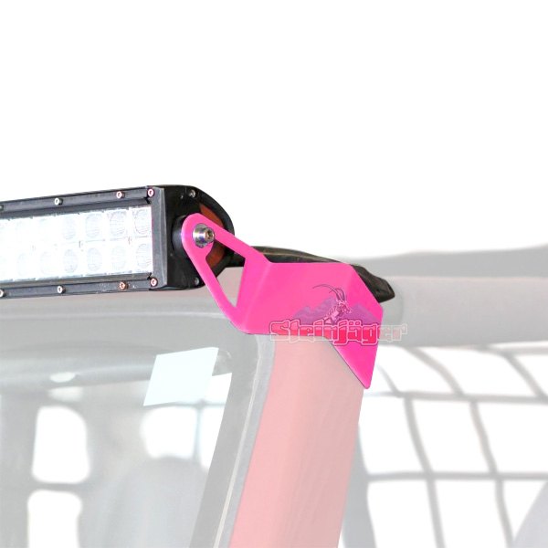 Steinjager® - Windshield Frame 50" 288W Dual Row Hot Pink Housing Combo Spot/Flood Beam LED Light Bar Kit