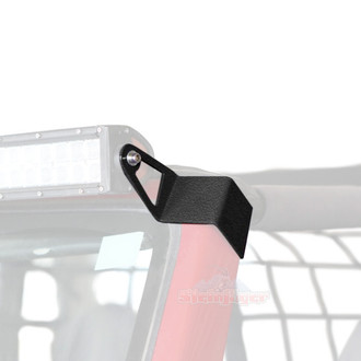 Steinjager® - Textured Black Windshield Frame Mounts for 50" LED Light Bar