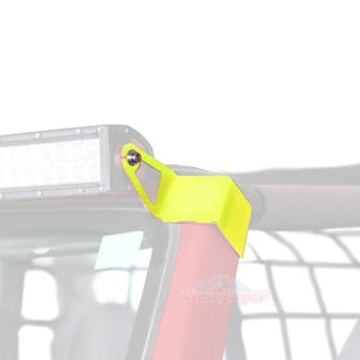 Steinjager® - Neon Yellow Windshield Frame Mounts for 50" LED Light Bar