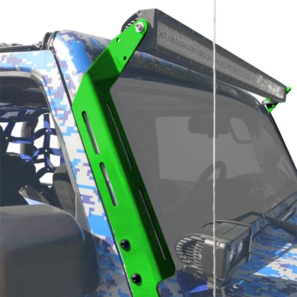 Steinjager® - Neon Green Windshield Frame Mounts