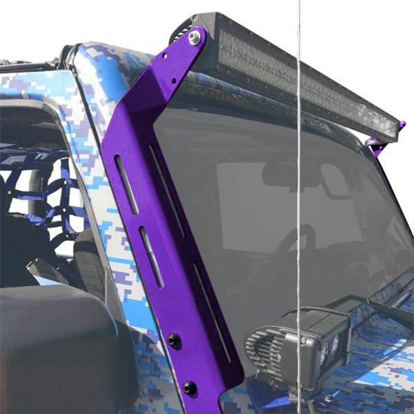 Steinjager® - Sinbad Purple Windshield Frame Mounts