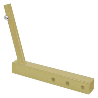 Steinjager® - Powder Coated Military Beige Hitch Mounted Single Flag Holder Kit