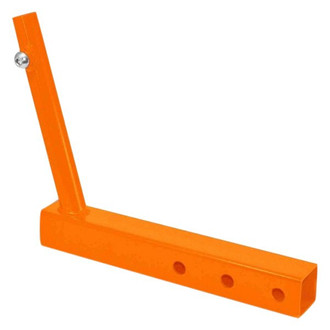 Steinjager® - Fluorescent Orange Hitch Mounted Single Flag Holder Kit