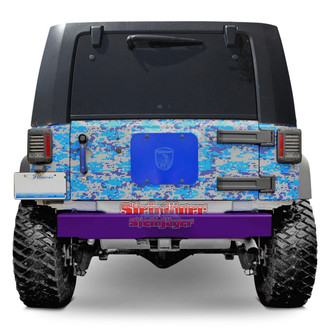Steinjager® - Cap Style Stubby Sinbad Purple Rear HD Bumper