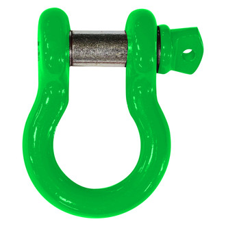 Steinjager® - Neon Green D-Ring Shackle with Screw in Pin