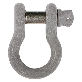 Steinjager® - Gladiator Gray Hammertone D-Ring Shackle with Screw in Pin
