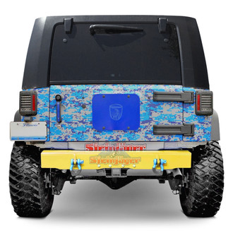 Steinjager® - Cap Style Stubby Lemon Peel Rear HD Bumper