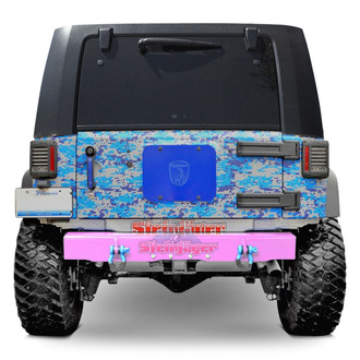 Steinjager® - Cap Style Stubby Pink Rear HD Bumper