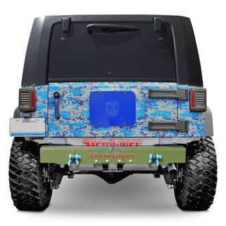 Steinjager® - Cap Style Stubby Locas Green Rear HD Bumper