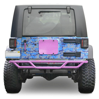 Steinjager® - Mid Width Pink Rear Tubular Bumper