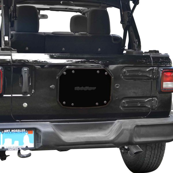 Steinjager® - Black Spare Tire Carrier Delete Plate