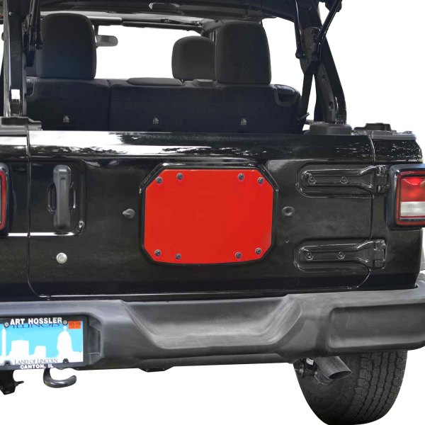 Steinjager® - Red Baron Spare Tire Carrier Delete Plate