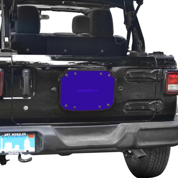 Steinjager® - Southwest Blue Spare Tire Carrier Delete Plate