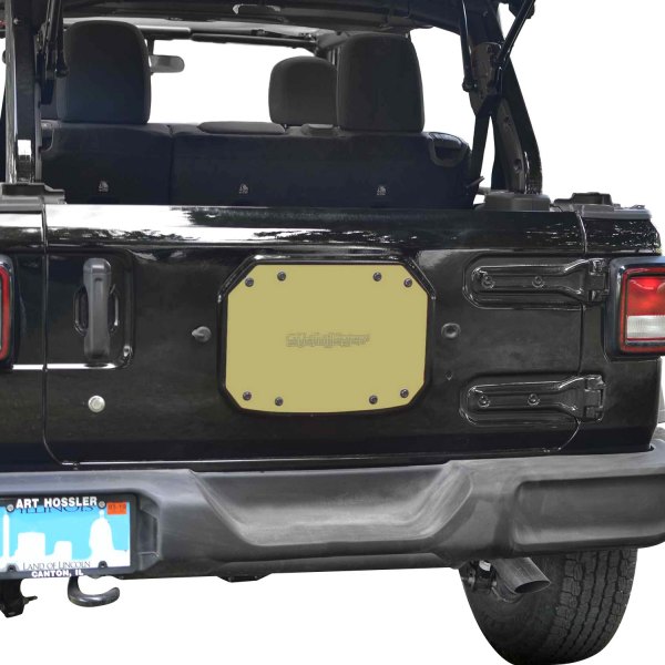 Steinjager® - Military Beige Spare Tire Carrier Delete Plate