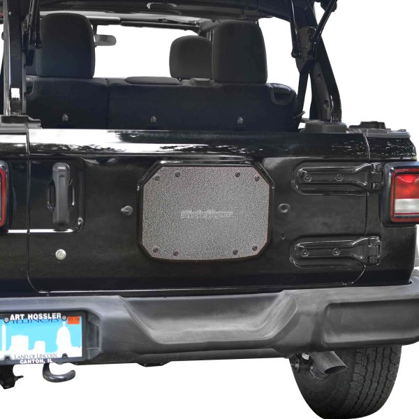 Steinjager® - Gray Hammertone Spare Tire Carrier Delete Plate