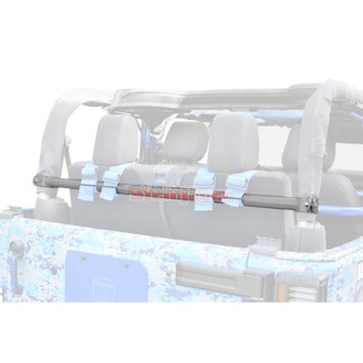 Steinjager® - Rear Harness Bar Kit, Gray Hammertone