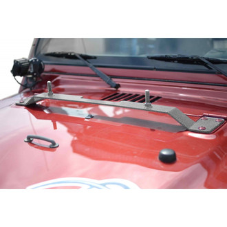 Steinjager® - Gray Hammertone High Lift Hood Mount Kit