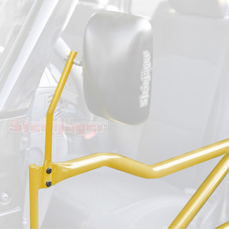 Steinjager® - Lemon Peel Driver and Passenger Side Mirror Kit for Front Tubular doors