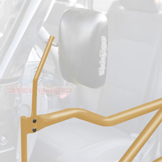 Steinjager® - Military Beige Driver and Passenger Side Mirror Kit for Front Tubular doors
