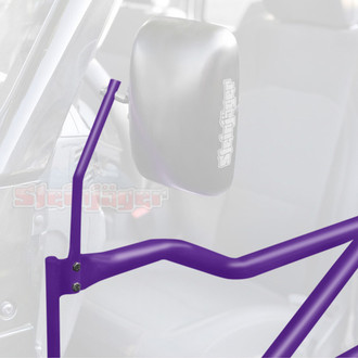 Steinjager® - Sinbad Purple Driver and Passenger Side Mirror Kit for Front Tubular doors