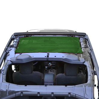 Steinjager® - Teddy™ Front Seats Dark Green Top Solar Screen