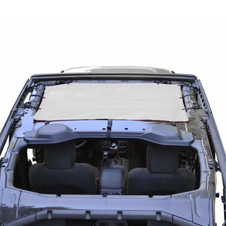 Steinjager® - Teddy™ Front Seats White Top Solar Screen