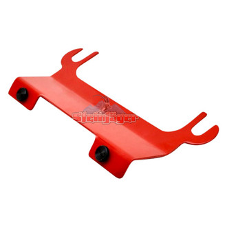 Steinjager® - Red Baron License Plate Relocation Kit for Tube Bumper with Hawse Fairlead
