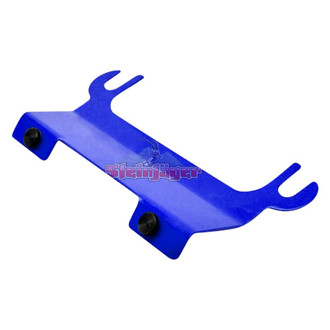 Steinjager® - Southwest Blue License Plate Relocation Kit for Tube Bumper with Hawse Fairlead