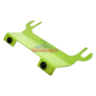 Steinjager® - Gecko Green License Plate Relocation Kit for Tube Bumper with Hawse Fairlead