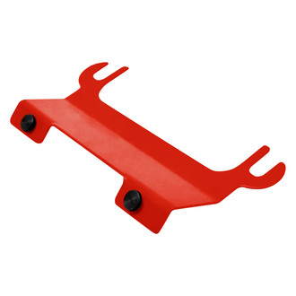 Steinjager® - Red Baron License Plate Relocation Kit for Tube Bumper with Roller Fairlead