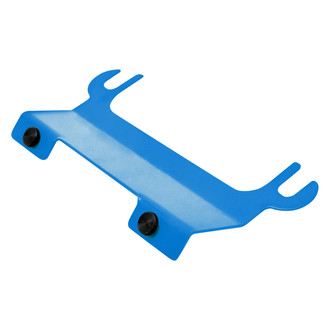 Steinjager® - Playboy Blue License Plate Relocation Kit for Tube Bumper with Roller Fairlead