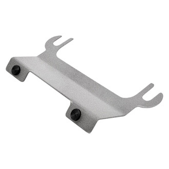 Steinjager® - Gray Hammertone License Plate Relocation Kit for Tube Bumper with Roller Fairlead